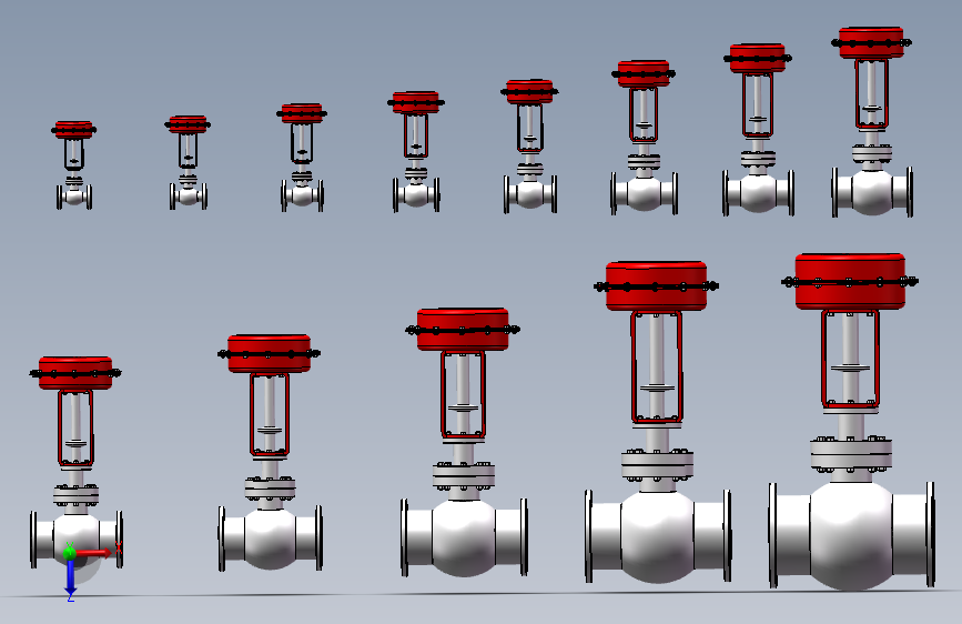 气动薄膜调节阀比例阀