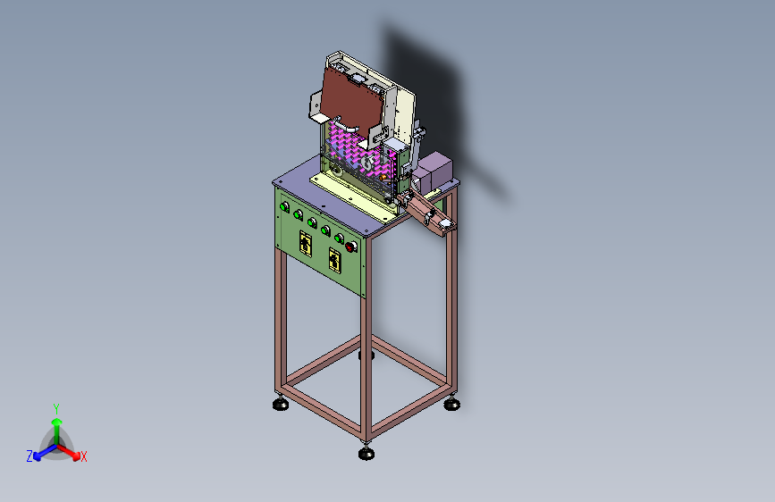 电池包装机自动上料装置