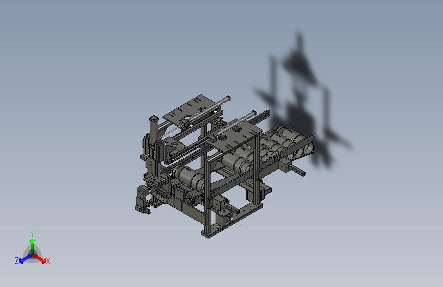 定子负载卸载装配移载机