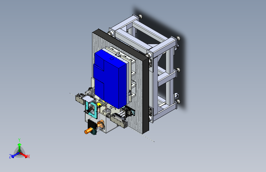 精密光学检测装置三维模型--1733570