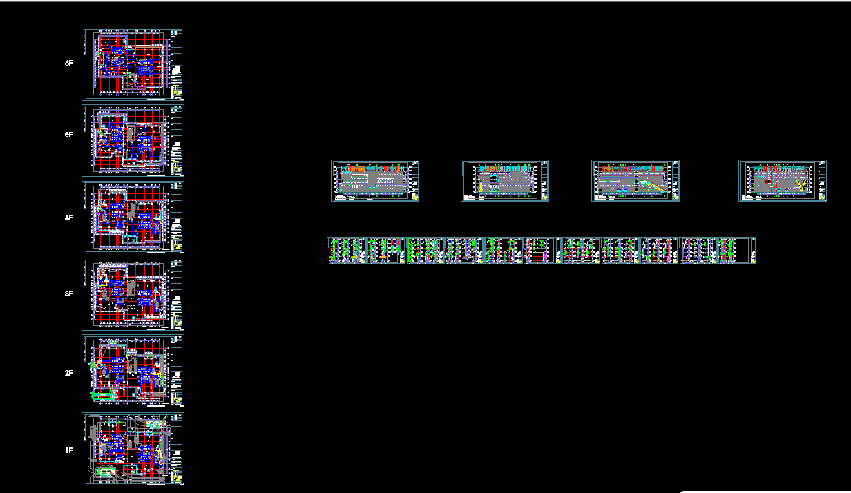 某国际商务中心A1地块二期商务会馆建筑施工图全套CAD图纸