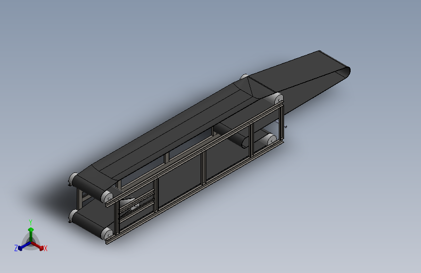 伸缩式皮带输送机