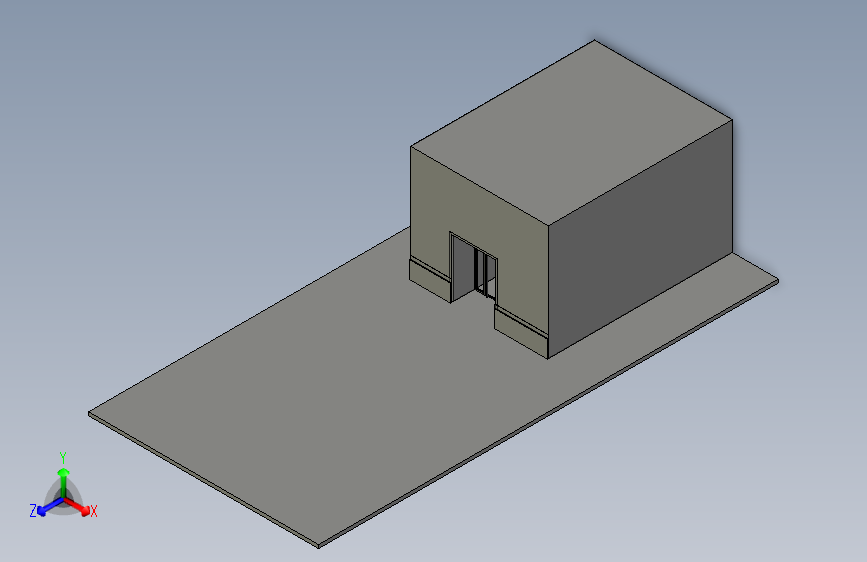 Inox Brightness 316L中的前门建筑
