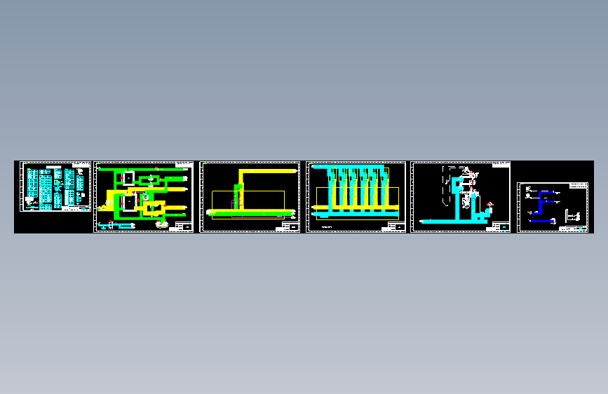SNCR工艺SCR法脱硝工艺流程图CAD图纸SNCR SCR脱硝工艺流程图