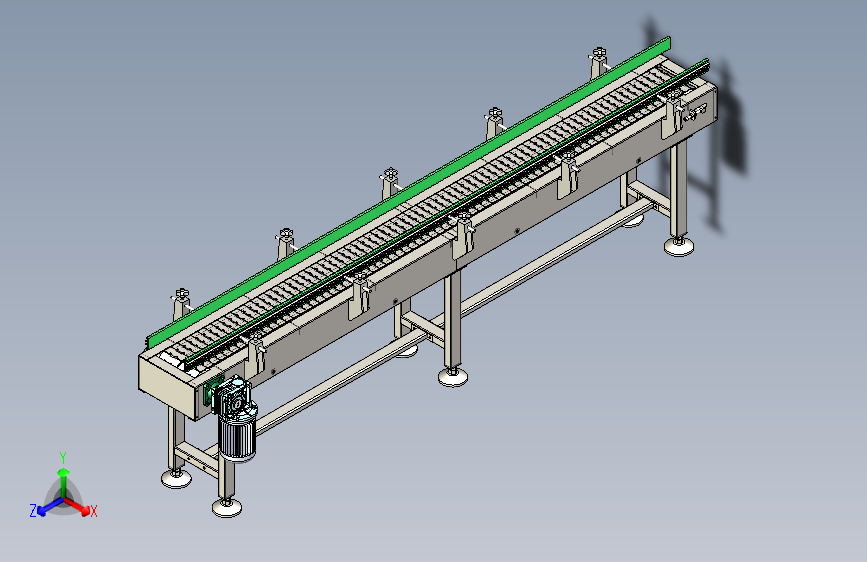 3m双顶链板输送机