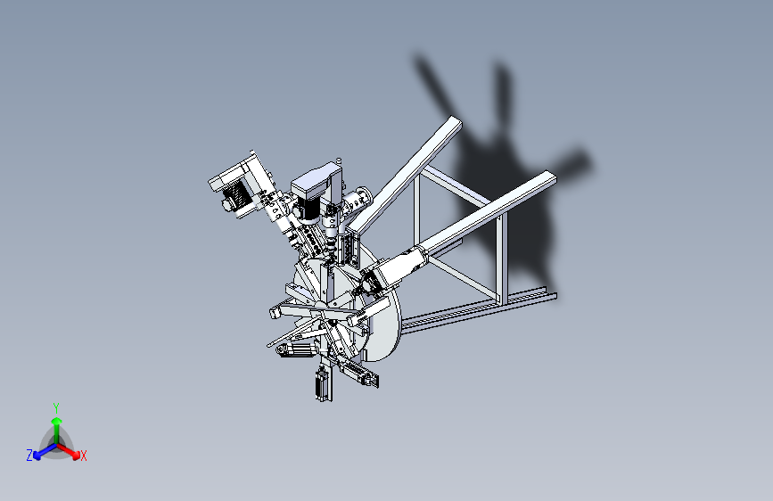3轴自动钻孔机床