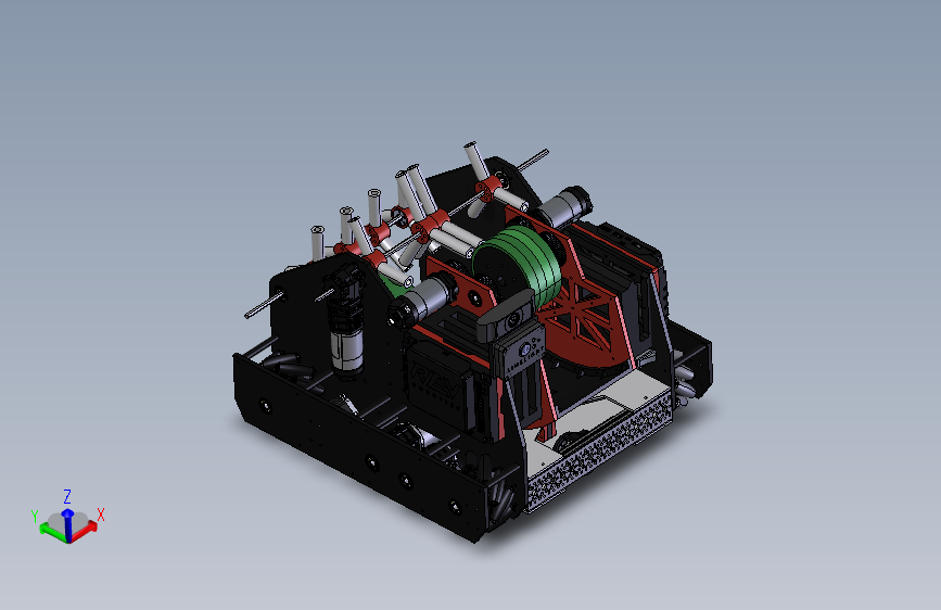 机器人小车 STEP格式