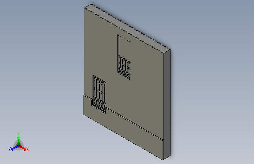 阳台和锻铁围栏