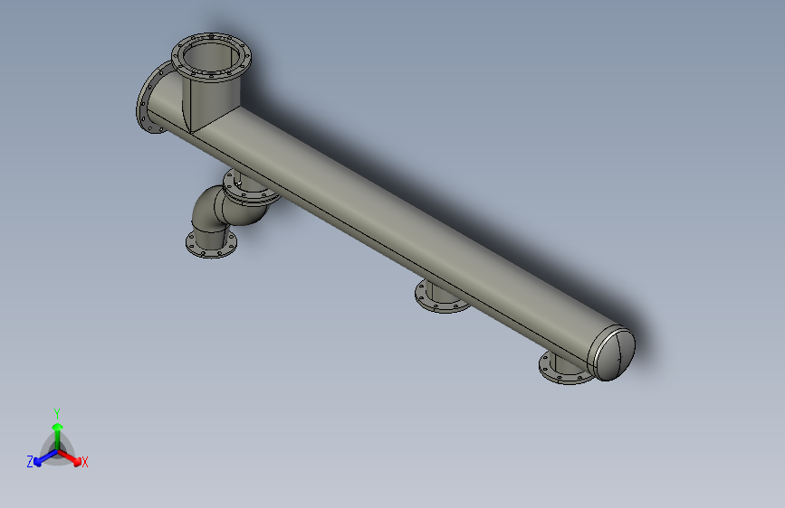 不锈钢集管 DN 300 组装