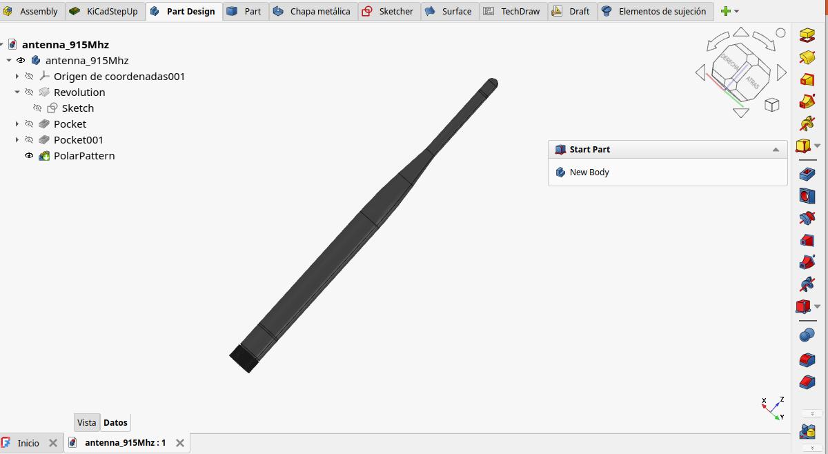 LORA用的915 MHz天线SMA