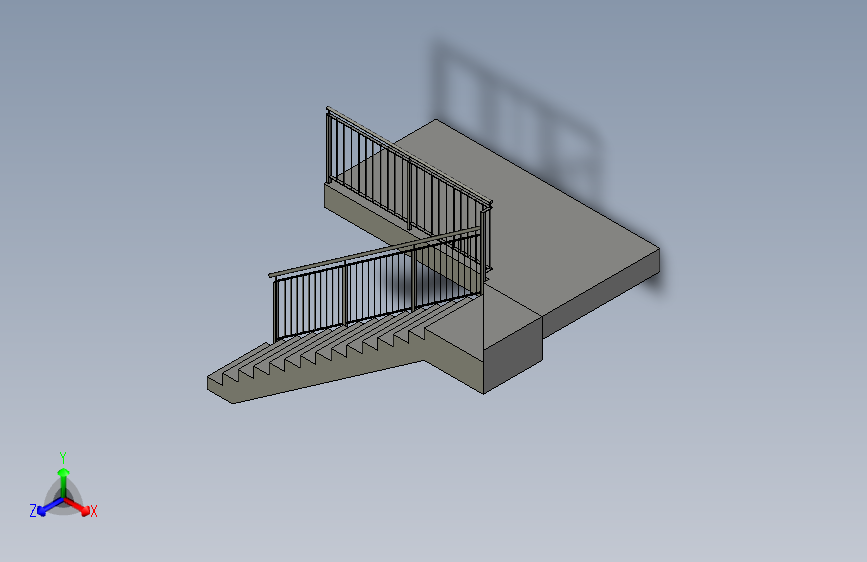 内铁热喷漆栏杆