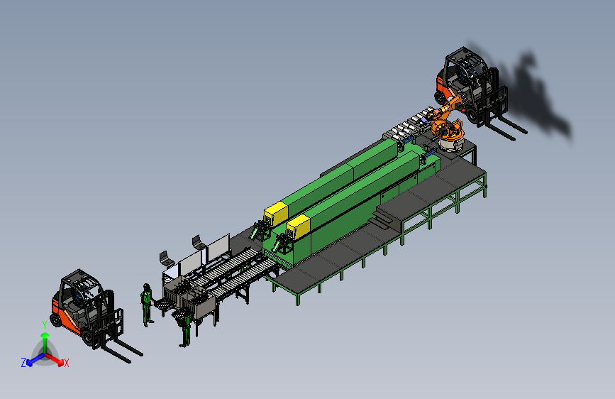 大型工件装卸系统