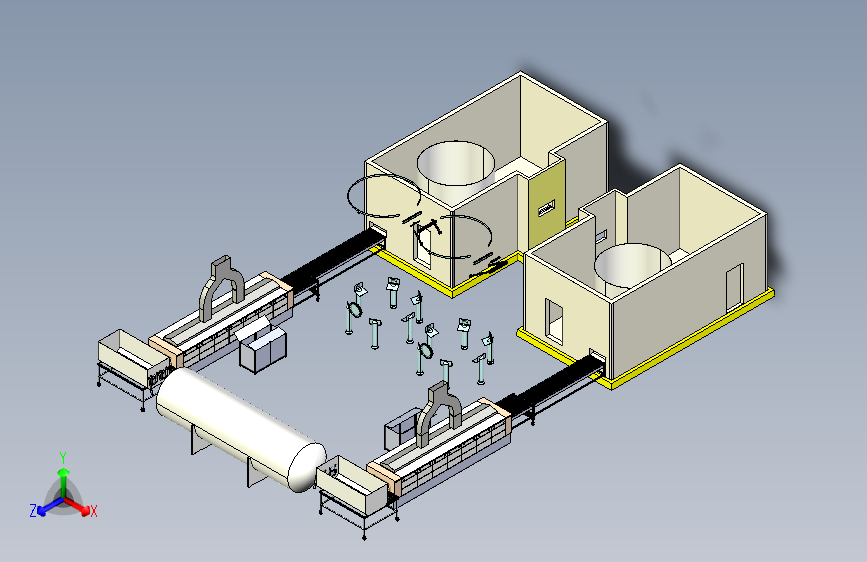 化工原料处理厂