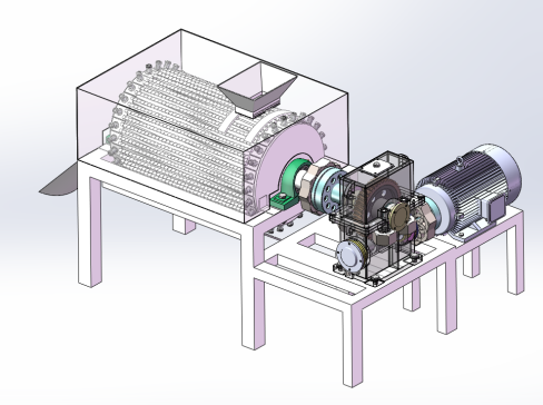 青皮核桃去皮机