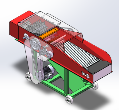 牧草秸秆粉碎机揉丝机