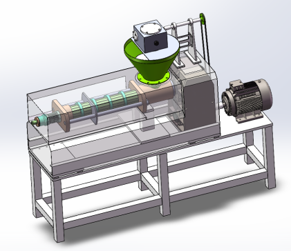 螺旋挤压榨油机