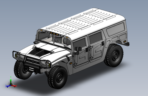 东风猛士双排硬顶车