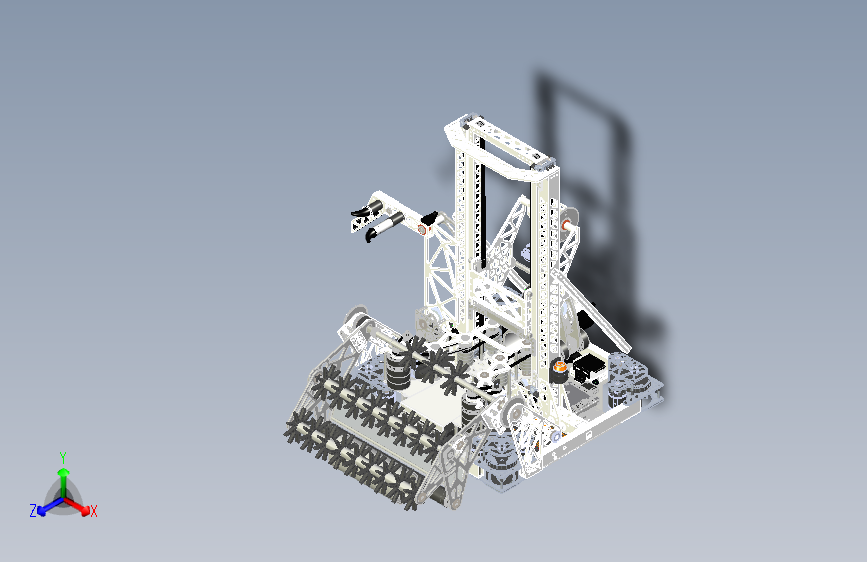 TEAM 6304 2025 robot比赛小车结构