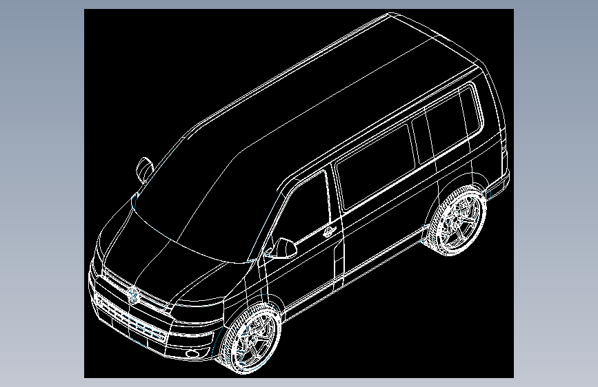 大众T5经典厢式汽车商旅车