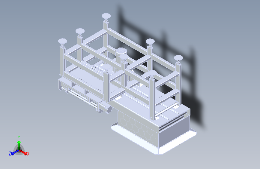 纸管储料架供给装置
