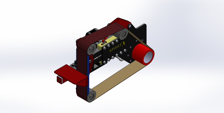 100×2000毫米带式砂磨机