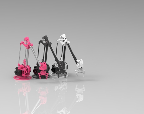 mossbot R3桌面型三轴机械臂结构