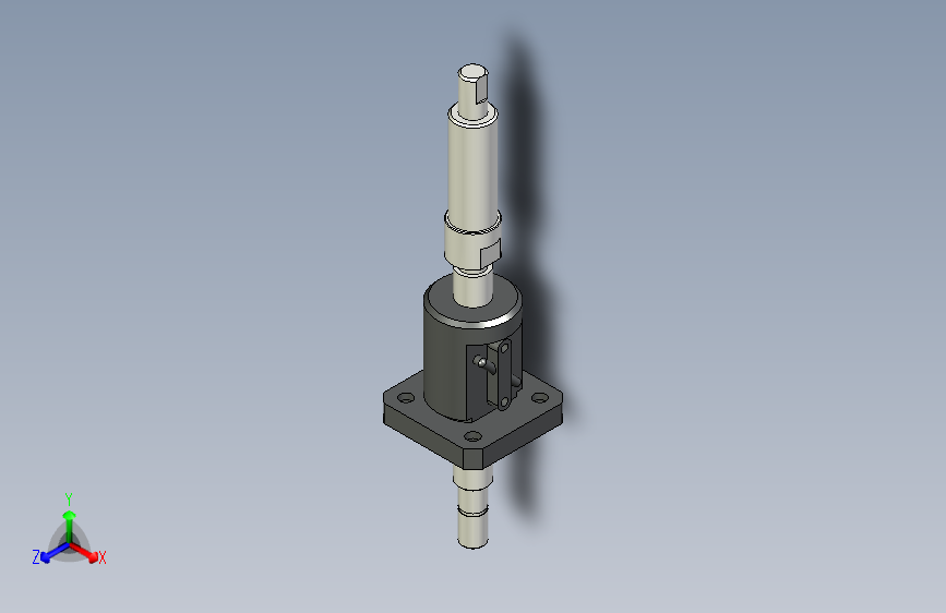精密滚珠丝杠_标准螺帽型_轴径8
