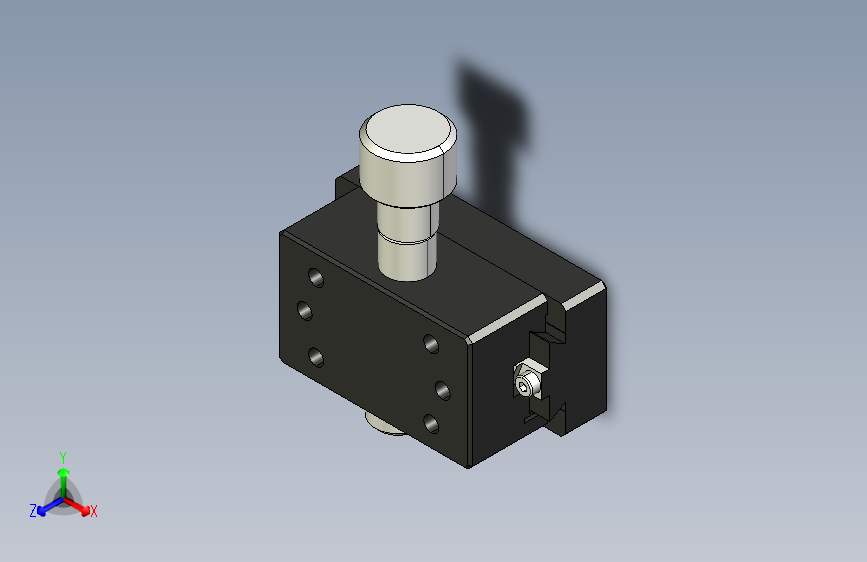 手动位移平台_燕尾槽型_齿轮齿条驱动型水平型