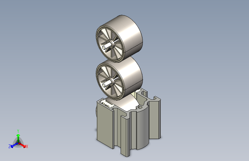 40铝33弧流利条单元