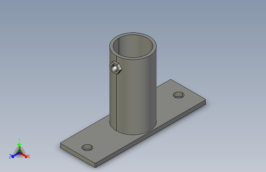 43管铁质地脚.stp