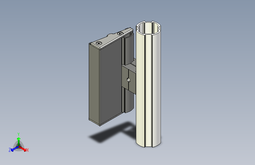 铝合金标识牌.stp