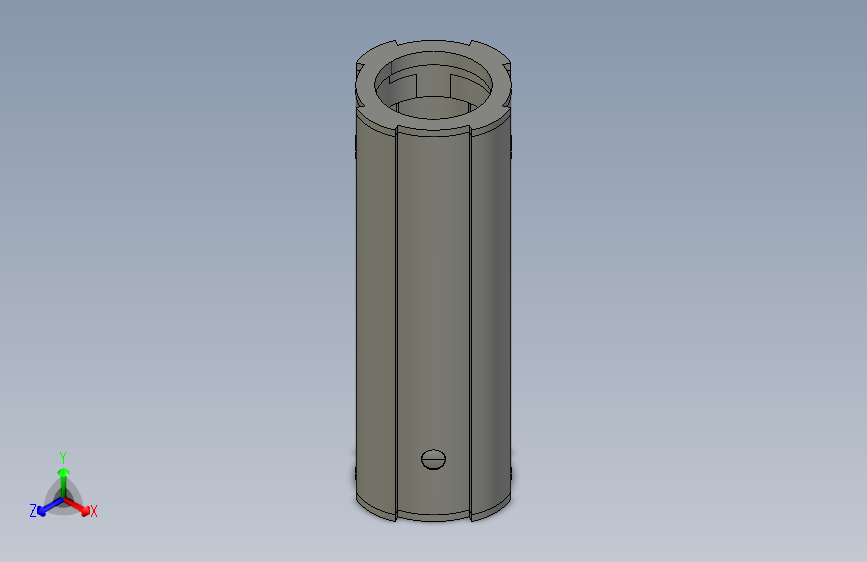 直线转动滑套L150D.stp