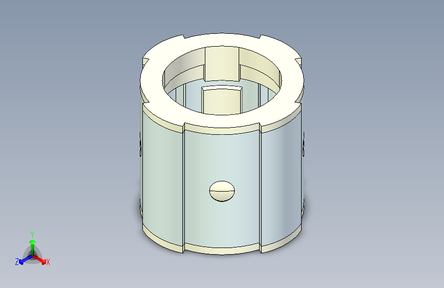 直线转动滑套L37D.stp