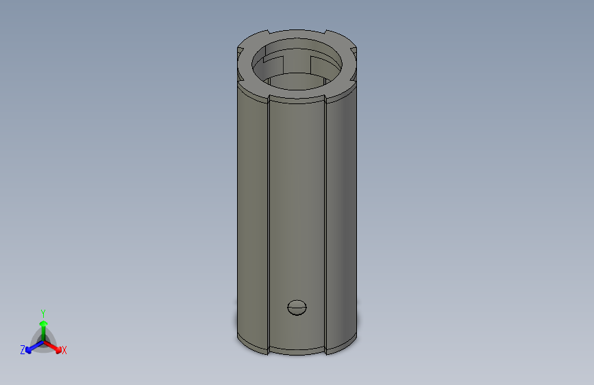 直线转动滑套L100D.stp