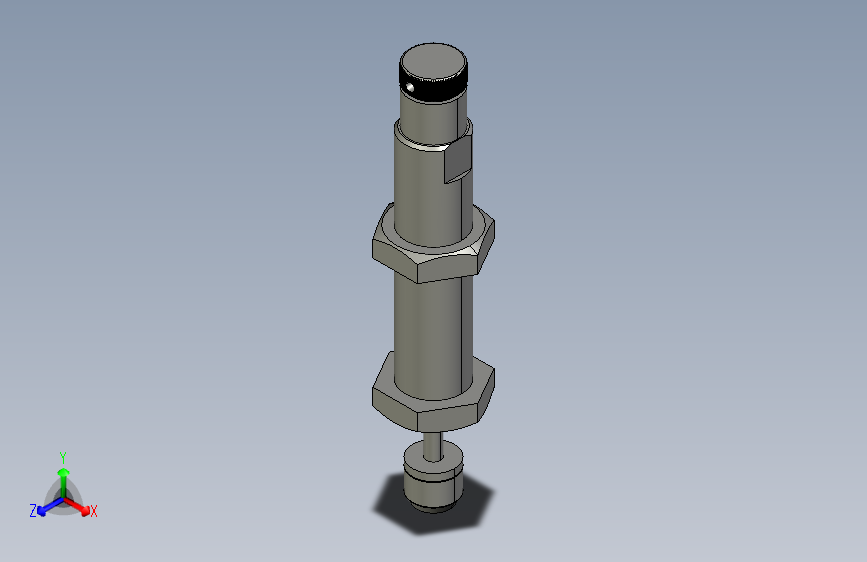 可调式缓冲器m16.stp