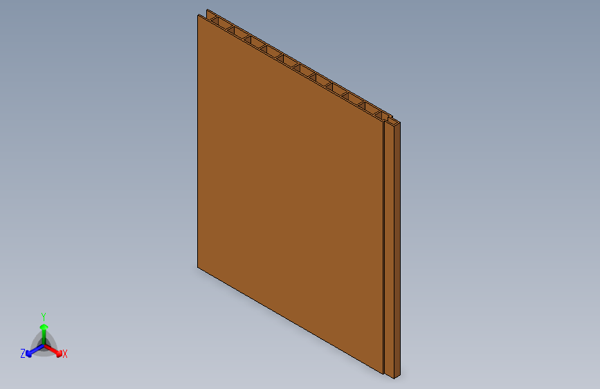 拼接蜂窝层板100.stp