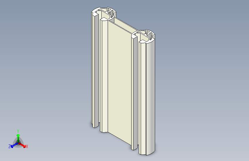 凹槽滚轮型材.stp
