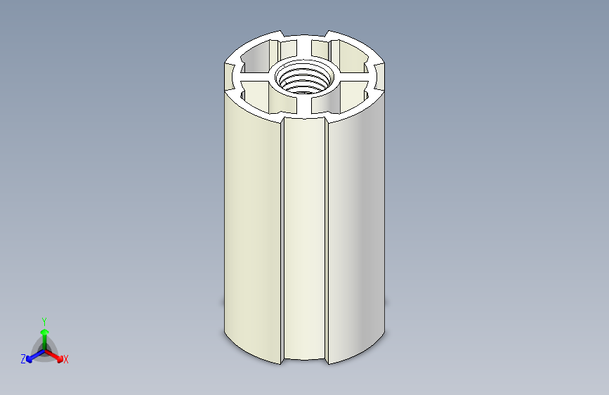 28加强线棒(内螺纹).stp
