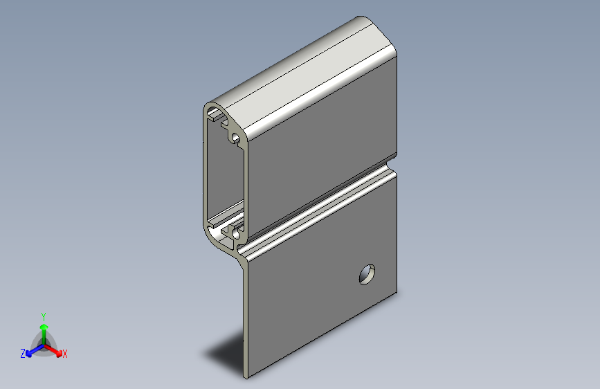 铝流利条导向挡边