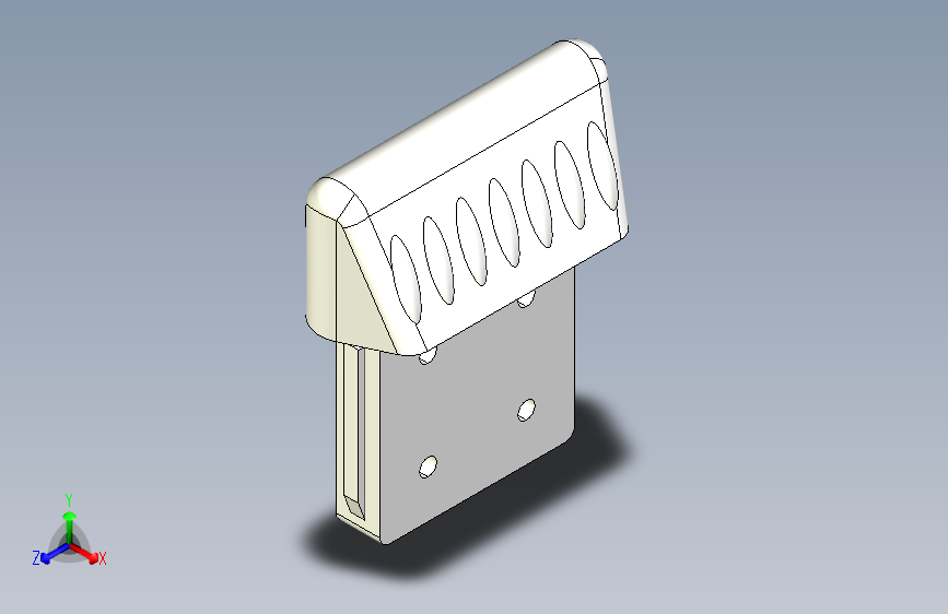 铝合金挡边导向块