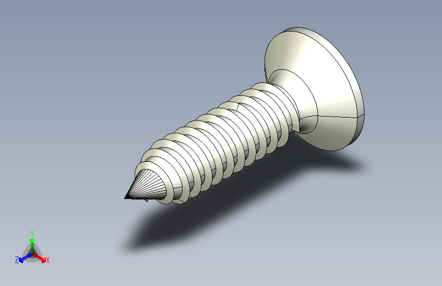 自攻螺钉（固定饰盖）.stp