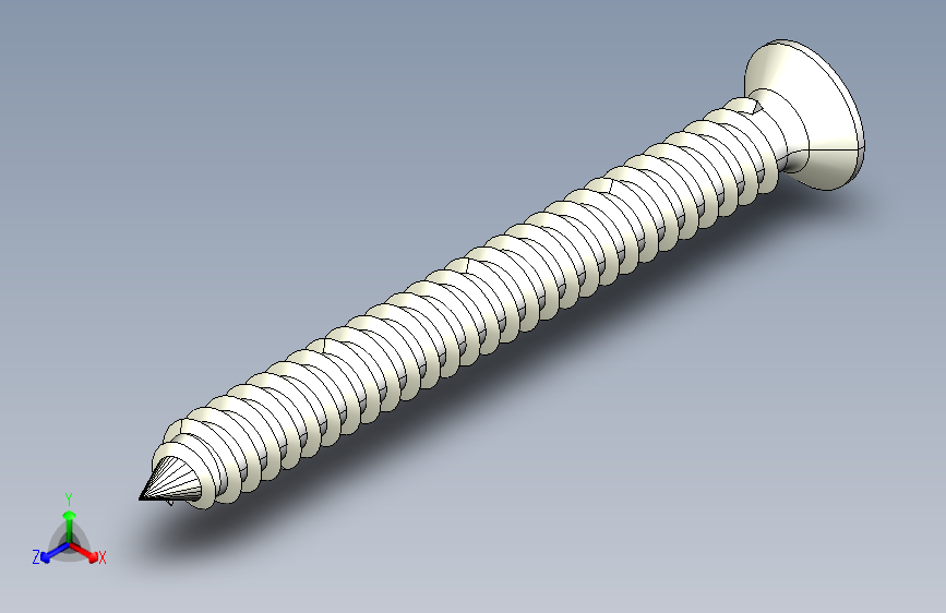 自攻螺钉ST3.2×35.stp
