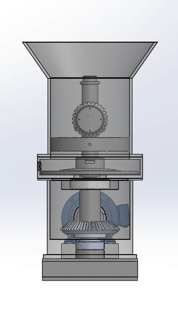 立式秸秆压块成形机