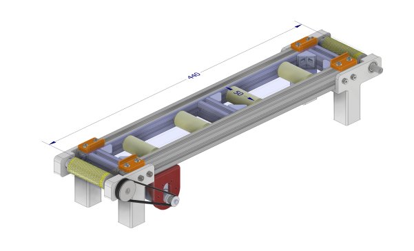 宽度200毫米简易传送带