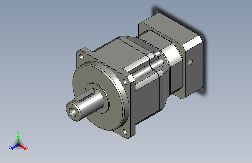 斜齿行星减速机  行星减速机115单级