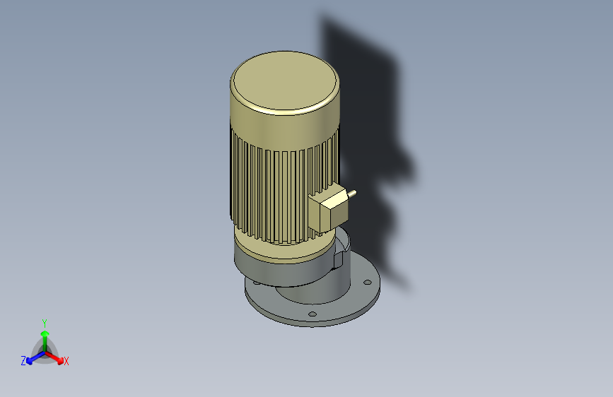 RXF系列轴伸法兰式单级斜齿轮减速机