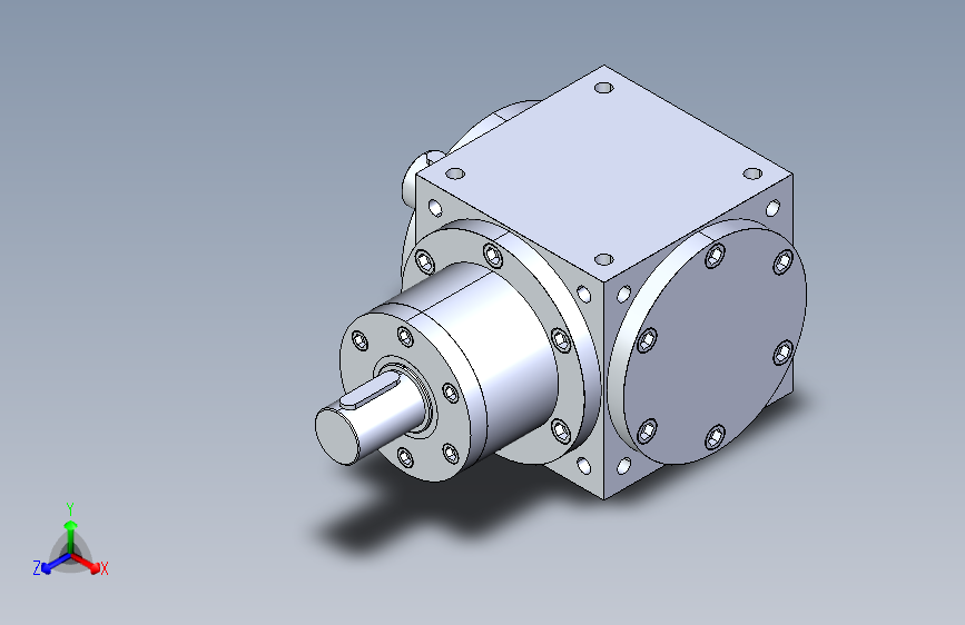 HD17入轴式锥齿轮换向器