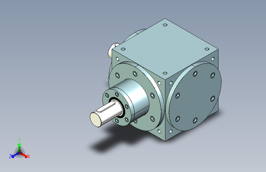 HD28输入轴输出轴式齿轮换向器