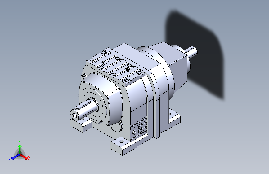 RD轴输入型斜齿轮减速机
