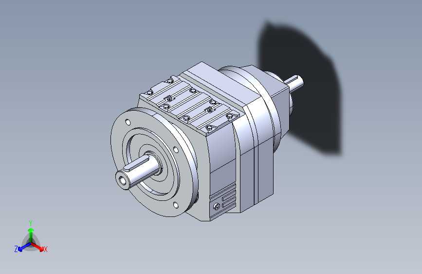 RF AD法兰安装斜齿轮减速机